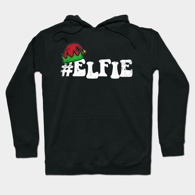 Christmas - #Elfie Hoodie by AlphaDistributors